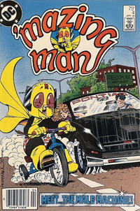 Cover Thumbnail for 'Mazing Man (DC, 1986 series) #4 [Newsstand]