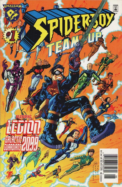 Cover for Spider-Boy Team-Up (Marvel, 1997 series) #1 [Newsstand]