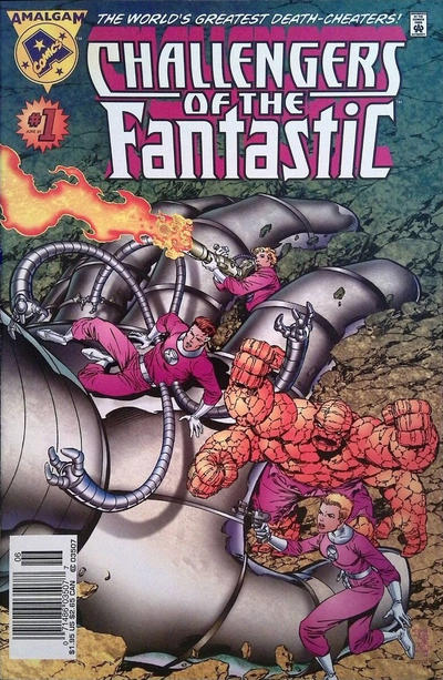 Cover for Challengers of the Fantastic (Marvel, 1997 series) #1 [Newsstand]