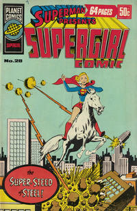 Cover Thumbnail for Superman Presents Supergirl Comic (K. G. Murray, 1973 series) #28