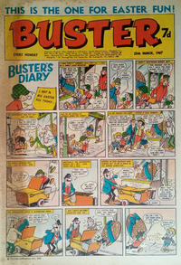 Cover Thumbnail for Buster (IPC, 1960 series) #25 March 1967 [357]