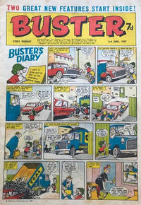 Cover Thumbnail for Buster (IPC, 1960 series) #3 June 1967 [367]