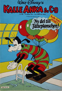 Cover Thumbnail for Kalle Anka & C:o (Hemmets Journal, 1957 series) #32/1978