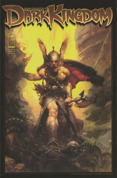 Cover for Frank Frazetta's Dark Kingdom (Image, 2008 series) #1 [1C]