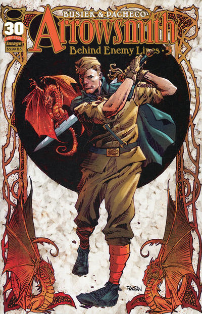 Cover for Arrowsmith Behind Enemy Lines (Image, 2022 series) #5 [Dan Panosian Variant]