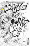 Cover Thumbnail for Mighty Mouse (2017 series) #2 [Cover C Black and White Neal Adams]