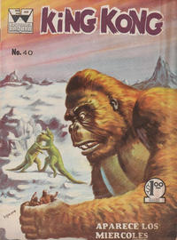 Cover Thumbnail for King Kong (Editorial Orizaba, 1965 ? series) #40