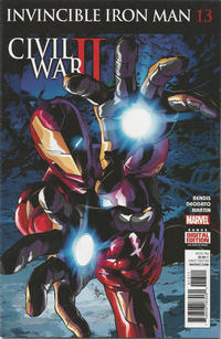 Cover Thumbnail for Invincible Iron Man (Marvel, 2015 series) #13