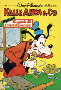Cover Thumbnail for Kalle Anka & C:o (Hemmets Journal, 1957 series) #49/1978