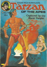 Cover Thumbnail for Edgar Rice Burroughs Tarzan of the Apes [cent covers] (Thorpe & Porter, 1971 series) #195