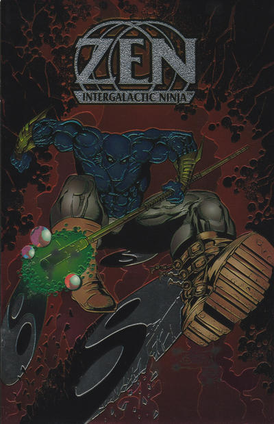 Cover for Zen Intergalactic Ninja Color (Entity-Parody, 1993 series) #1 [Deluxe Edition]