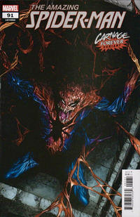 Cover Thumbnail for Amazing Spider-Man (Marvel, 2018 series) #91 (892) [Carnage Forever Variant - Humberto Ramos Cover]