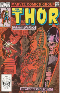 Cover for Thor (Marvel, 1966 series) #326 [Direct]