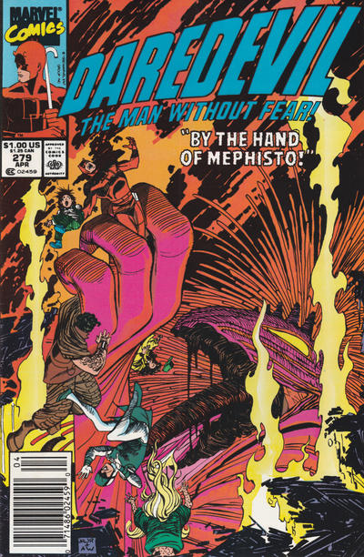 Cover for Daredevil (Marvel, 1964 series) #279 [Mark Jewelers]