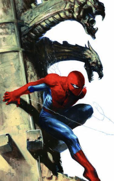 Cover for Amazing Spider-Man (Marvel, 2018 series) #1 (802) [Variant Edition - ComicXposure Exclusive - Gabriele Dell'Otto Virgin Cover]
