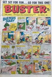 Cover Thumbnail for Buster (IPC, 1960 series) #18 February 1967 [352]