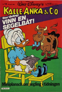 Cover Thumbnail for Kalle Anka & C:o (Hemmets Journal, 1957 series) #18/1980