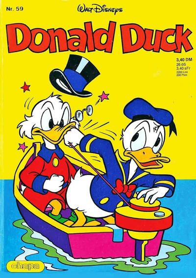 Cover for Donald Duck (Egmont Ehapa, 1974 series) #59 [2. Auflage]