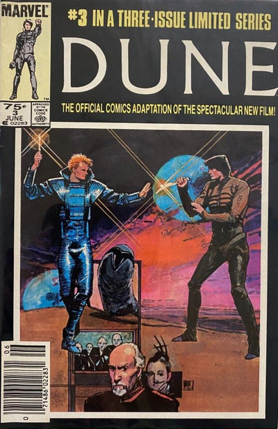 Cover for Dune (Marvel, 1985 series) #3 [Newsstand]