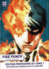 Cover for Fire Punch (Kazé, 2017 series) #1 [Édition provisoire destinée aux journalistes et libraires]