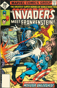 Cover for The Invaders (Marvel, 1975 series) #31 [Whitman]