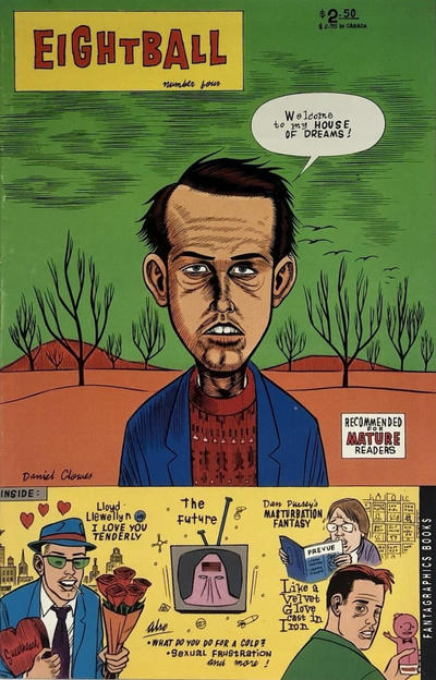 Cover for Eightball (Fantagraphics, 1989 series) #4 [Third Printing]