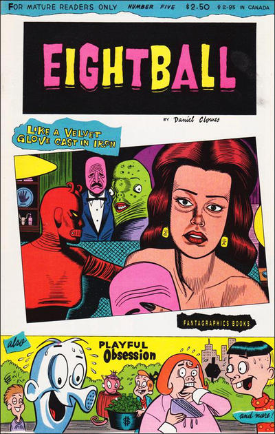 Cover for Eightball (Fantagraphics, 1989 series) #5 [Second Printing]