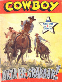 Cover Thumbnail for Cowboy (Centerförlaget, 1951 series) #9/1957