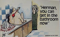 Cover Thumbnail for "Herman, You Can Get in the Bathroom Now" (Andrews McMeel, 1987 series) 