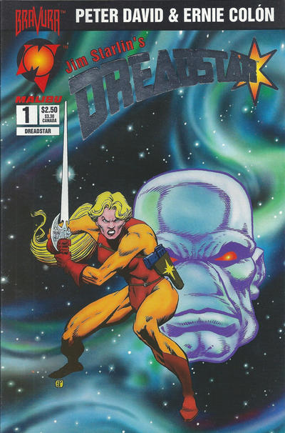 Cover for Dreadstar (Malibu, 1994 series) #1 [Silver Edition]