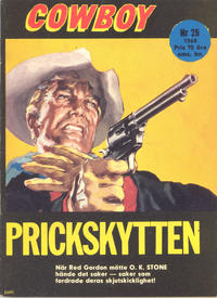 Cover Thumbnail for Cowboy (Centerförlaget, 1951 series) #25/1964