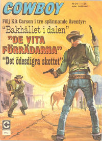 Cover Thumbnail for Cowboy (Centerförlaget, 1951 series) #24/1967
