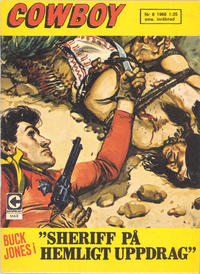 Cover Thumbnail for Cowboy (Centerförlaget, 1951 series) #6/1968