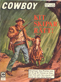 Cover Thumbnail for Cowboy (Centerförlaget, 1951 series) #26/1967