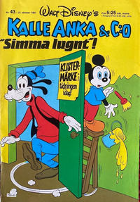 Cover Thumbnail for Kalle Anka & C:o (Hemmets Journal, 1957 series) #43/1981