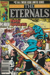 Cover Thumbnail for Eternals (Marvel, 1985 series) #8 [Newsstand]