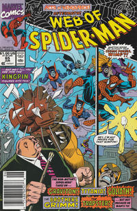 Cover Thumbnail for Web of Spider-Man (Marvel, 1985 series) #65 [Mark Jewelers]