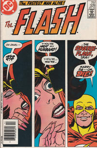 Cover Thumbnail for The Flash (DC, 1959 series) #328 [Newsstand]