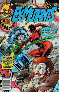Cover Thumbnail for Ex-Mutants (Malibu, 1992 series) #8 [Newsstand]