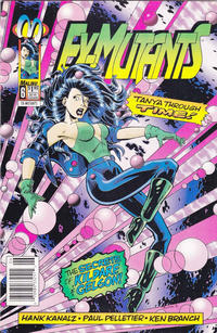 Cover Thumbnail for Ex-Mutants (Malibu, 1992 series) #6 [Newsstand]