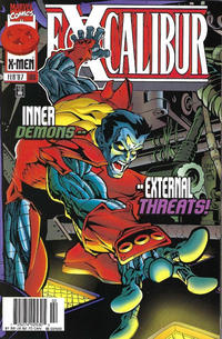 Cover Thumbnail for Excalibur (Marvel, 1988 series) #106 [Newsstand]