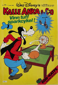 Cover Thumbnail for Kalle Anka & C:o (Hemmets Journal, 1957 series) #11/1982