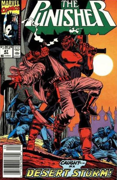 Cover for The Punisher (Marvel, 1987 series) #47 [Newsstand]