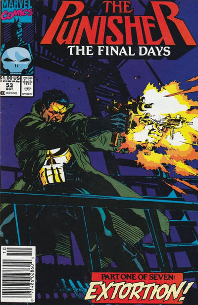 Cover for The Punisher (Marvel, 1987 series) #53 [Newsstand]