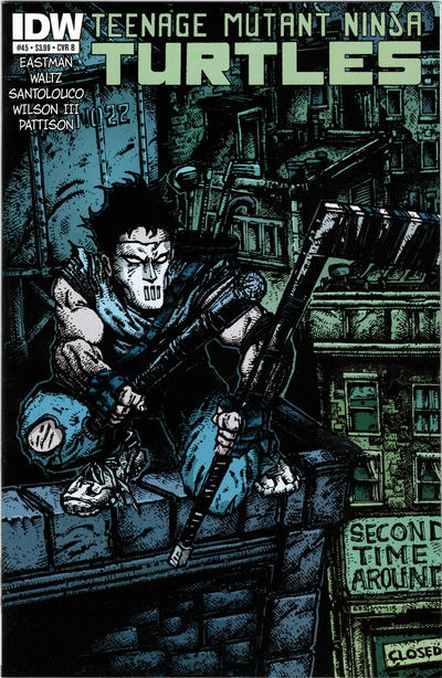 Cover for Teenage Mutant Ninja Turtles (IDW, 2011 series) #45 [Cover B - Kevin Eastman]