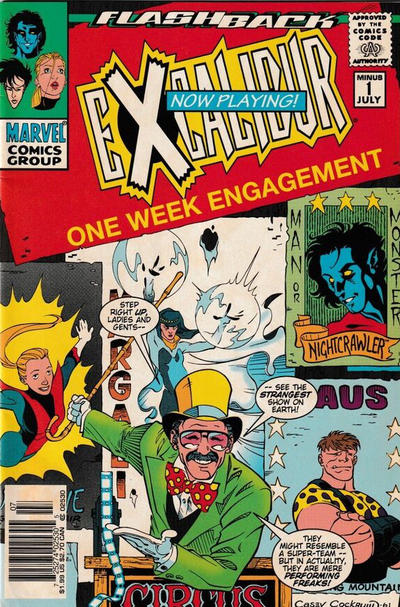Cover for Excalibur (Marvel, 1988 series) #-1 [Newsstand]