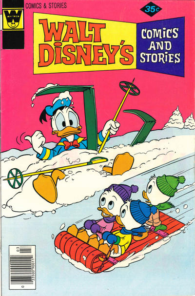 Cover for Walt Disney's Comics and Stories (Western, 1962 series) #v38#6 / 450 [Whitman]