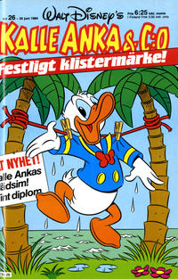 Cover Thumbnail for Kalle Anka & C:o (Hemmets Journal, 1957 series) #26/1984