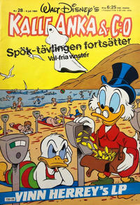 Cover Thumbnail for Kalle Anka & C:o (Hemmets Journal, 1957 series) #28/1984
