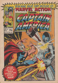 Cover Thumbnail for Captain America (Marvel UK, 1981 series) #22